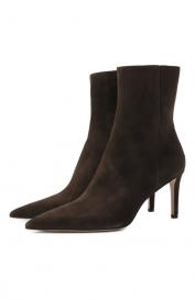Замшевые ботильоны KITON