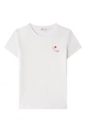 Хлопковая футболка IL GUFO