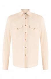 Хлопковая рубашка Canali