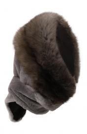 Меховая косынка из норки и соболя VICTORIA KUSENKOVA