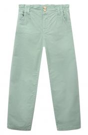 Хлопковые брюки TRUSSARDI JUNIOR