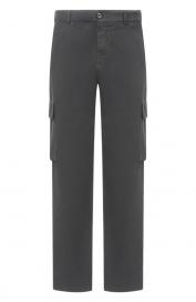 Брюки-карго из хлопка и кашемира PAUL&SHARK