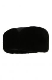 Шерстяная шапка с мехом норки VICTORIA KUSENKOVA