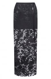 Юбка из вискозы и шелка Ann Demeulemeester