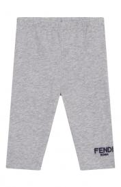Хлопковые легинсы Fendi