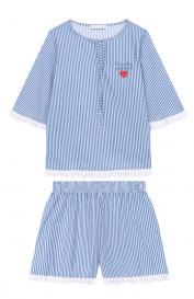 Комплект из топа и шорт Monnalisa