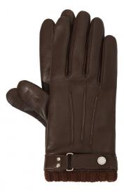 Кожаные перчатки Vincent Agnelle