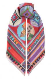 Шелковая шаль Грузия Gourji