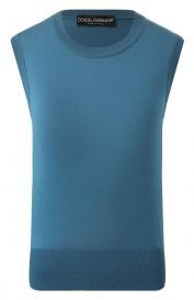 Шелковый топ Dolce&Gabbana