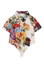 Хлопковая рубашка Dolce&Gabbana
