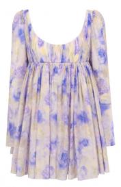 Платье из хлопка и шелка YVON