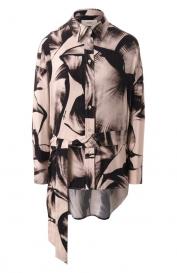 Блузка из вискозы и шелка Agnona