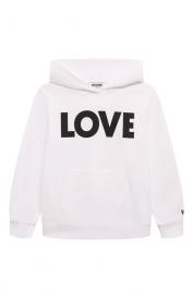 Хлопковое худи Moschino