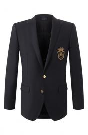 Пиджак из шерсти и шелка Dolce&Gabbana