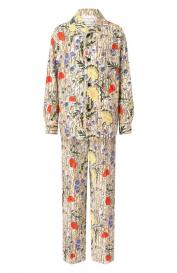 Пижама из вискозы и шелка Bottega Veneta