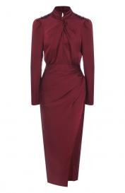 Атласное платье SELF-PORTRAIT