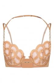 Шелковый бюстгальтер-балконет LIVY