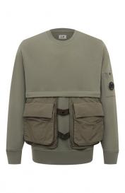Хлопковый свитшот C.P. COMPANY