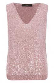 Топ с отделкой пайетками Weekend Max Mara