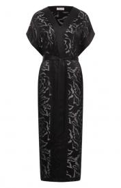 Халат из вискозы и шелка Luna Di Seta