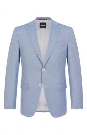 Пиджак из хлопка и вискозы BOSS