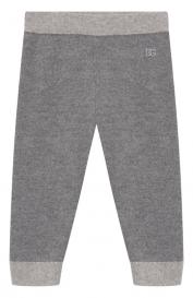 Джоггеры из шерсти и кашемира Dolce&Gabbana