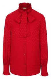 Шелковая блузка Valentino