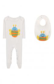 Комплект из комбинезона с нагрудником Stella McCartney