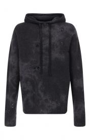 Худи из шерсти и кашемира Uma Wang