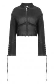Кожаная куртка Blumarine