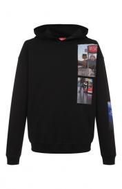 Хлопковое худи Diesel