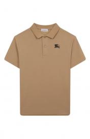 Хлопковое поло Burberry