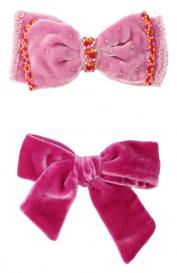 Комплект из двух бантов Pink Olivka