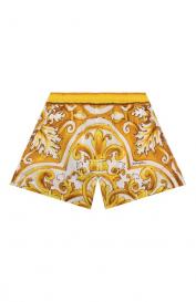 Хлопковые шорты Dolce&Gabbana
