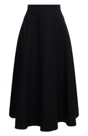 Юбка из шерсти и шелка Valentino