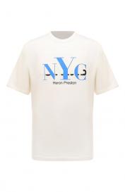 Хлопковая футболка HERON PRESTON