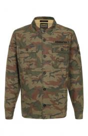 Хлопковая куртка-рубашка Aeronautica Militare