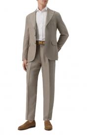 Льняной костюм Brunello Cucinelli