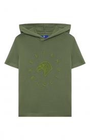 Хлопковая футболка Stefano Ricci Junior