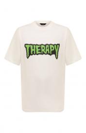 Хлопковая футболка TEE LIBRARY