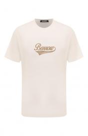 Хлопковая футболка BARROW