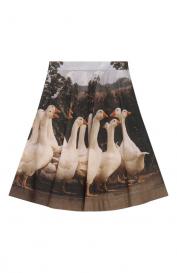 Хлопковая юбка Moschino