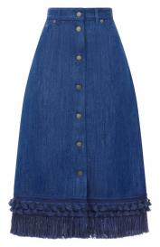 Джинсовая юбка Valentino