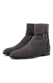 Замшевые ботинки Giorgio Armani