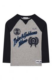 Хлопковый лонгслив Dolce&Gabbana