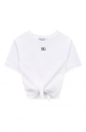 Хлопковая футболка Dolce&Gabbana