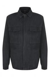 Замшевая куртка-рубашка Corneliani