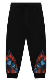 Хлопковые джоггеры Marcelo Burlon Kids of Milan