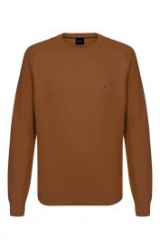 Хлопковый джемпер BOSS