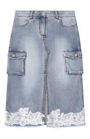 Джинсовая юбка Ermanno Scervino